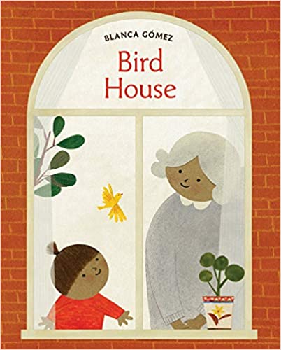 Book cover for Bird House as an example of preschool books