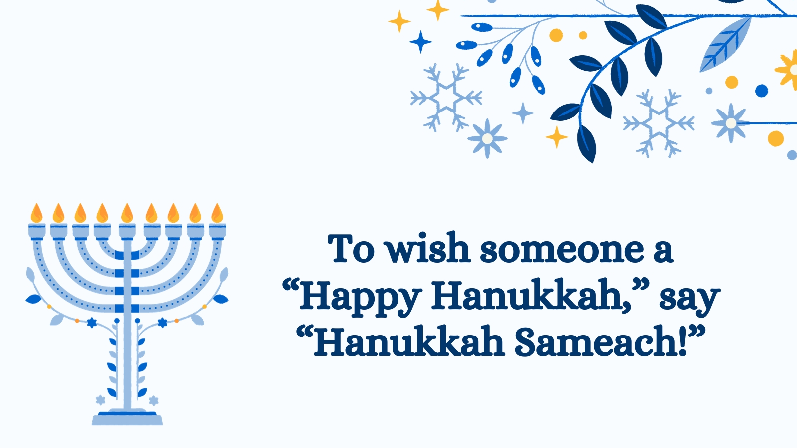 Hanukkah Facts Feature