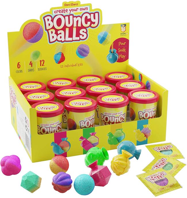 Set of Create Your Own Bouncy Ball Kits with molds