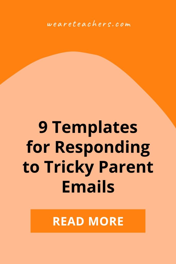Having trouble figuring out how to respond to parent emails? Take a look at our nine email templates for common parent concerns.