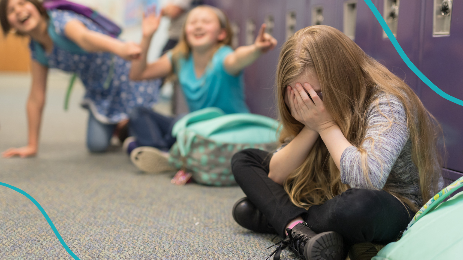 Photo showing school discipline failures involving elementary age girls