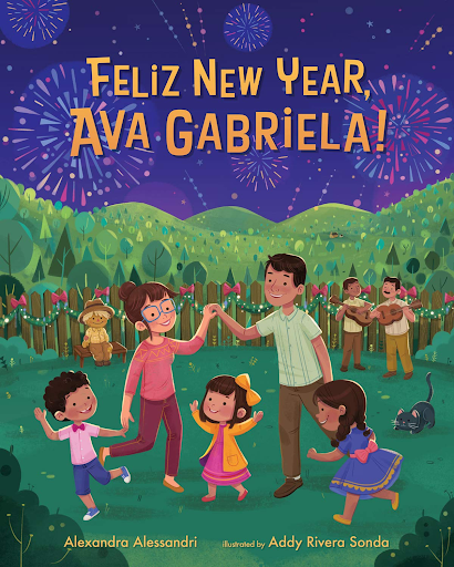 Feliz New Year, Ava Gabriela-books about New Year's Eve